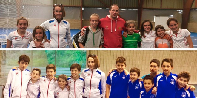 Valle de Aranguren y CT Pamplona, campeones del Campeonato Navarro Alev&iacute;n por Equipos